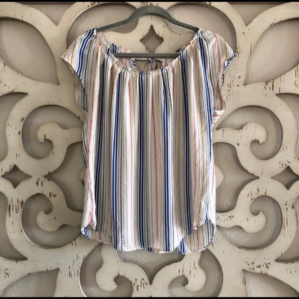 🌟3/$20 Lauren Conrad Striped Shirt